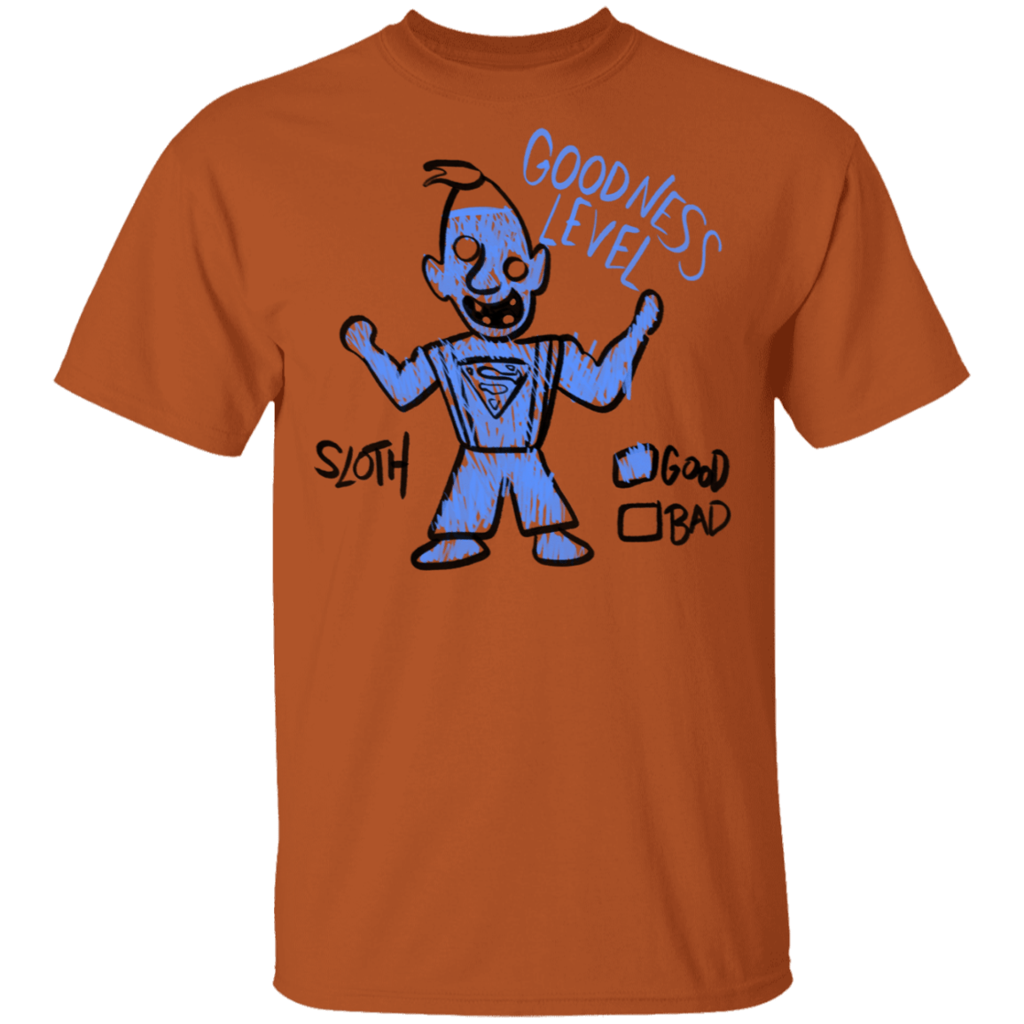 T-Shirts Texas Orange / S Goodness Level T-Shirt