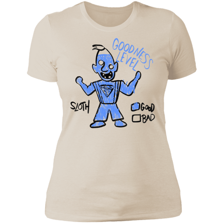 T-Shirts Ivory/ / S Goodness Level Women's Premium T-Shirt