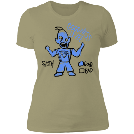 T-Shirts Light Olive / S Goodness Level Women's Premium T-Shirt