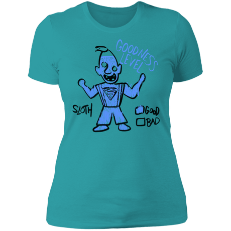 T-Shirts Tahiti Blue / S Goodness Level Women's Premium T-Shirt