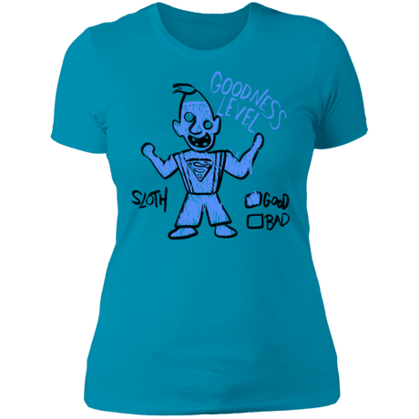 T-Shirts Turquoise / S Goodness Level Women's Premium T-Shirt