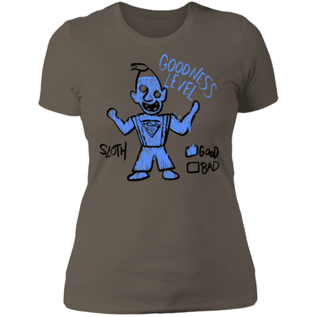 T-Shirts Warm Grey / S Goodness Level Women's Premium T-Shirt