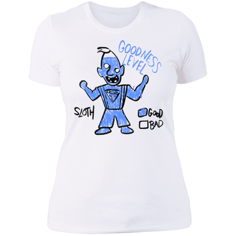 T-Shirts White / S Goodness Level Women's Premium T-Shirt