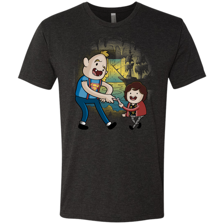 T-Shirts Vintage Black / Small Goonies Time Men's Triblend T-Shirt