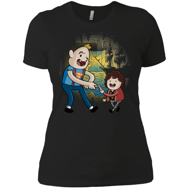 T-Shirts Black / X-Small Goonies Time Women's Premium T-Shirt