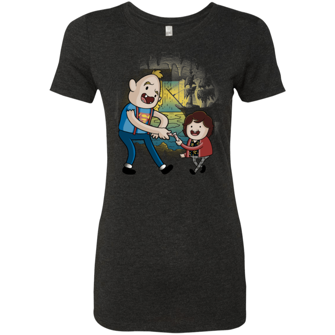 T-Shirts Vintage Black / Small Goonies Time Women's Triblend T-Shirt