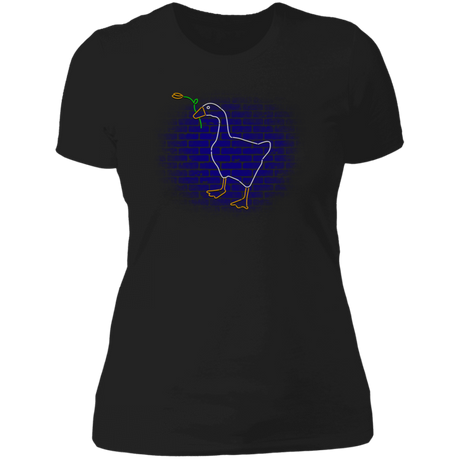 T-Shirts Black / X-Small Goose Graffiti Women's Premium T-Shirt