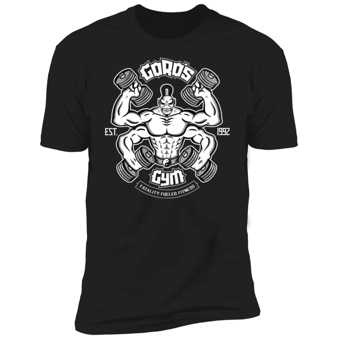 T-Shirts Black / X-Small Goro's Gym Men's Premium T-Shirt