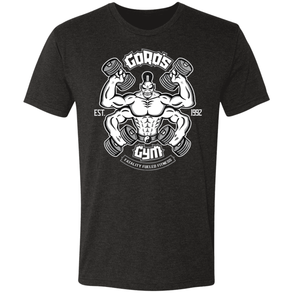 T-Shirts Vintage Black / S Goro's Gym Men's Triblend T-Shirt