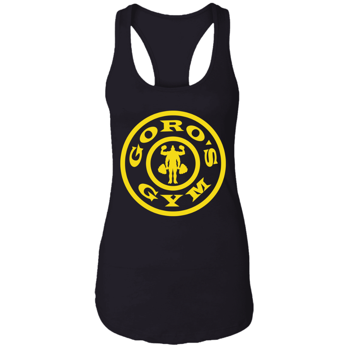 T-Shirts Black / X-Small Goro's Gym Women's Racerback Tank