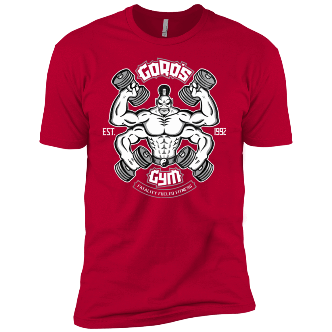 T-Shirts Red / YXS Goros Gym Boys Premium T-Shirt