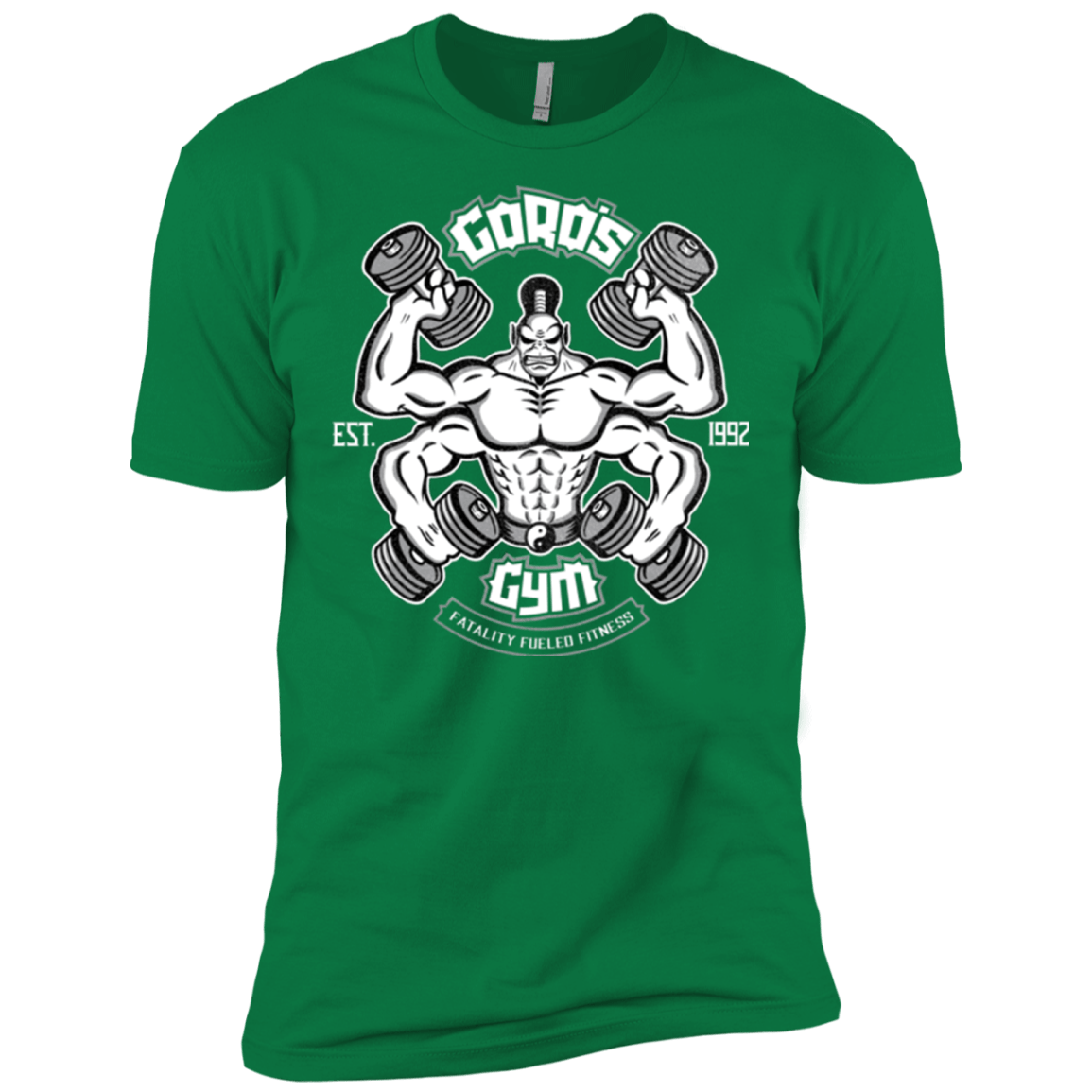 T-Shirts Kelly Green / X-Small Goros Gym Men's Premium T-Shirt