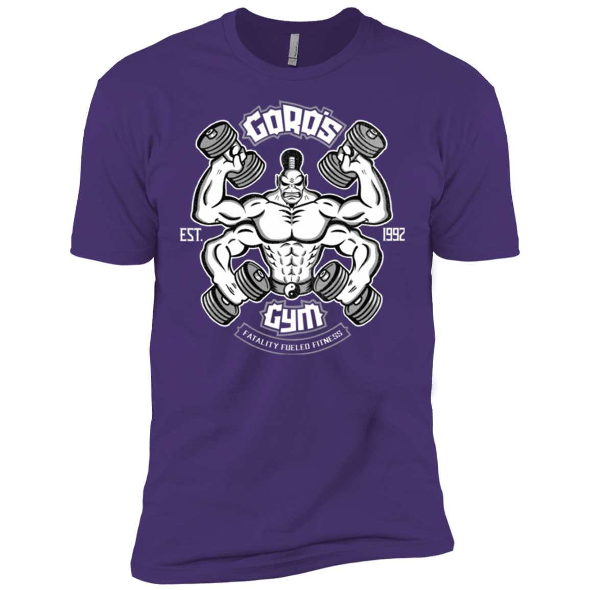 T-Shirts Purple / X-Small Goros Gym Men's Premium T-Shirt