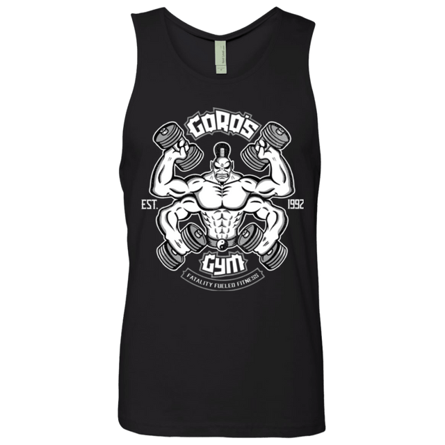 T-Shirts Black / Small Goros Gym Men's Premium Tank Top