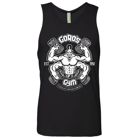 T-Shirts Black / Small Goros Gym Men's Premium Tank Top