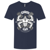 T-Shirts Midnight Navy / X-Small Goros Gym Men's Premium V-Neck