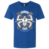 T-Shirts Royal / X-Small Goros Gym Men's Premium V-Neck