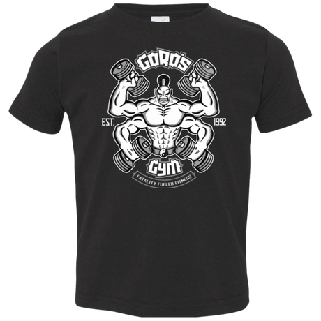 T-Shirts Black / 2T Goros Gym Toddler Premium T-Shirt