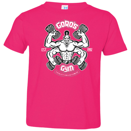 T-Shirts Hot Pink / 2T Goros Gym Toddler Premium T-Shirt