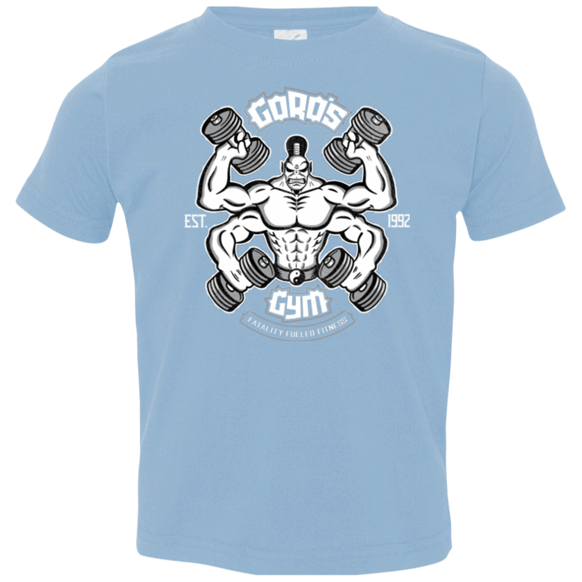 T-Shirts Light Blue / 2T Goros Gym Toddler Premium T-Shirt