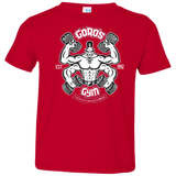 T-Shirts Red / 2T Goros Gym Toddler Premium T-Shirt