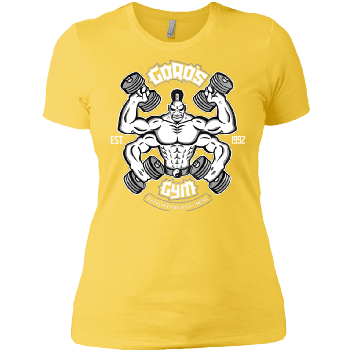 T-Shirts Vibrant Yellow / X-Small Goros Gym Women's Premium T-Shirt