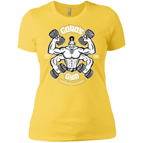 T-Shirts Vibrant Yellow / X-Small Goros Gym Women's Premium T-Shirt