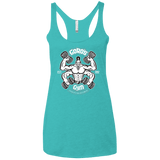 T-Shirts Tahiti Blue / X-Small Goros Gym Women's Triblend Racerback Tank