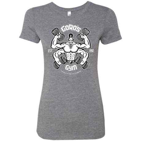 T-Shirts Premium Heather / Small Goros Gym Women's Triblend T-Shirt