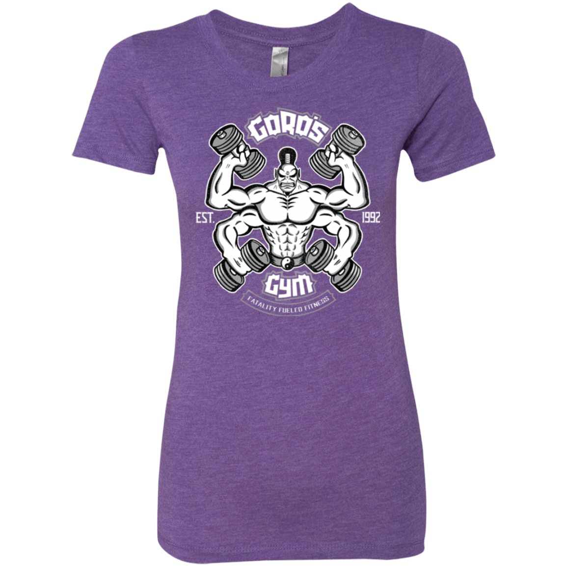 T-Shirts Purple Rush / Small Goros Gym Women's Triblend T-Shirt