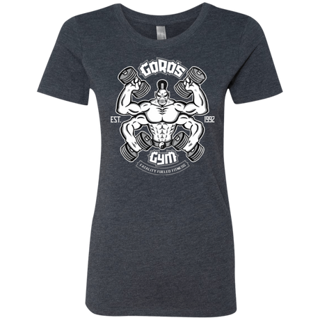 T-Shirts Vintage Navy / Small Goros Gym Women's Triblend T-Shirt