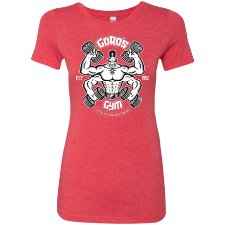 T-Shirts Vintage Red / Small Goros Gym Women's Triblend T-Shirt