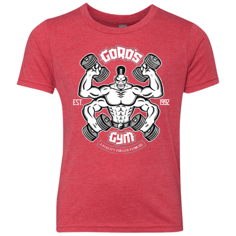 T-Shirts Vintage Red / YXS Goros Gym Youth Triblend T-Shirt