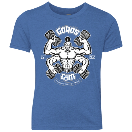 T-Shirts Vintage Royal / YXS Goros Gym Youth Triblend T-Shirt
