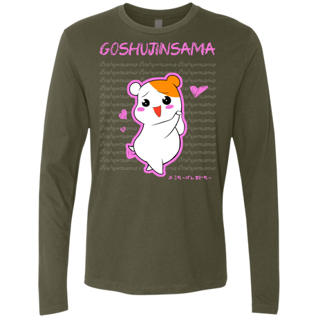 T-Shirts Military Green / Small Goshujinsama Men's Premium Long Sleeve