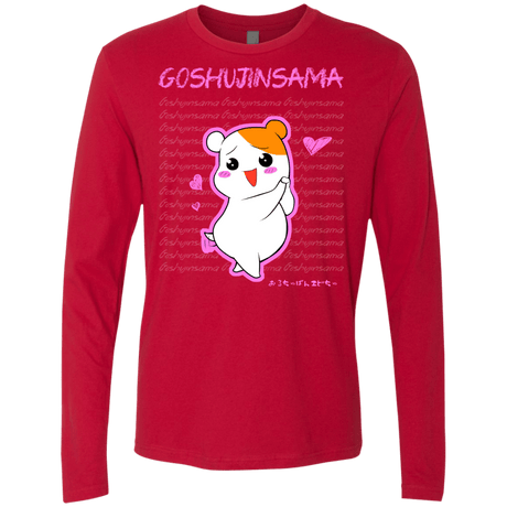 T-Shirts Red / Small Goshujinsama Men's Premium Long Sleeve