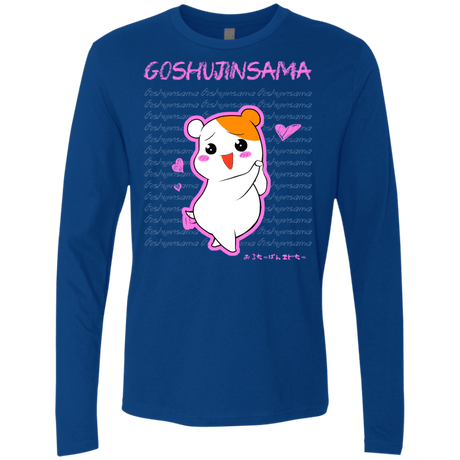 T-Shirts Royal / Small Goshujinsama Men's Premium Long Sleeve