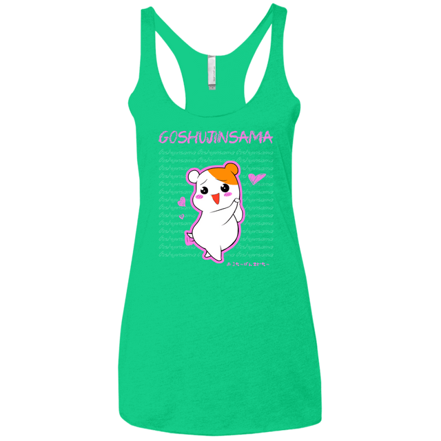 T-Shirts Envy / X-Small Goshujinsama Women's Triblend Racerback Tank