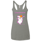 T-Shirts Venetian Grey / X-Small Goshujinsama Women's Triblend Racerback Tank