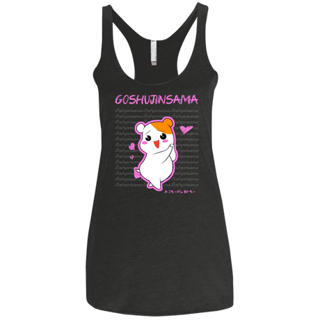 T-Shirts Vintage Black / X-Small Goshujinsama Women's Triblend Racerback Tank