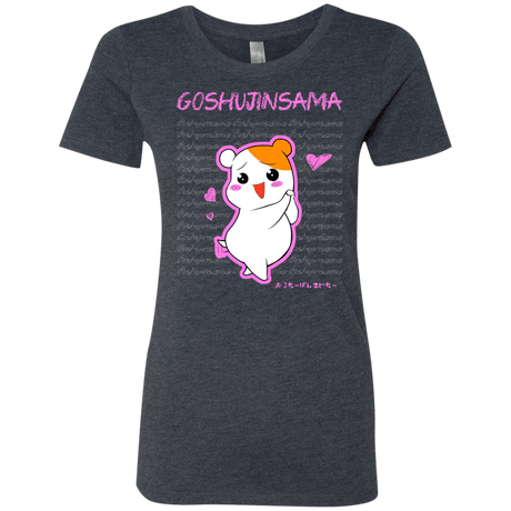 T-Shirts Vintage Navy / Small Goshujinsama Women's Triblend T-Shirt