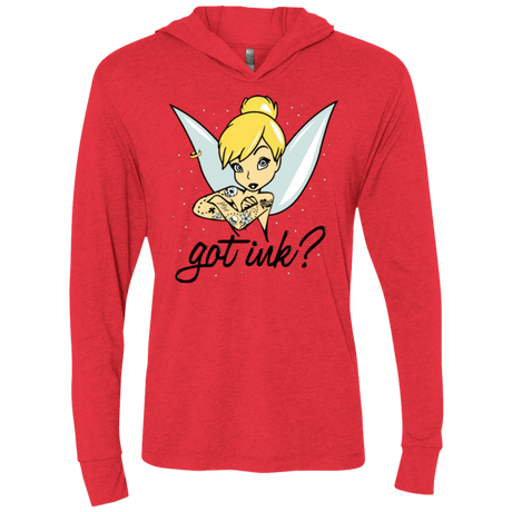 T-Shirts Vintage Red / X-Small Got Ink Triblend Long Sleeve Hoodie Tee