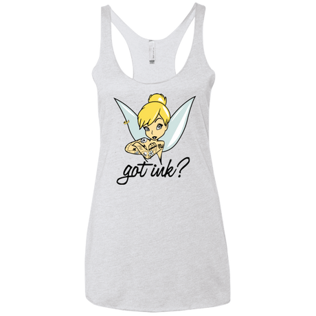 T-Shirts Heather White / X-Small Got Ink Women's Triblend Racerback Tank