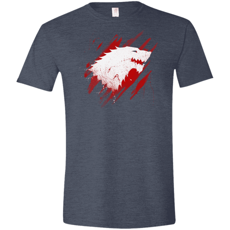 T-Shirts Heather Navy / S Gotb Men's Semi-Fitted Softstyle