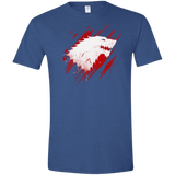 T-Shirts Heather Royal / X-Small Gotb Men's Semi-Fitted Softstyle