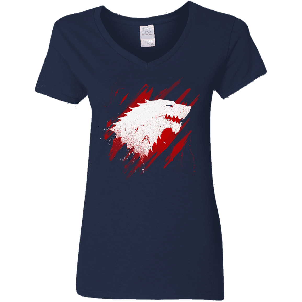 T-Shirts Navy / S Gotb Women's V-Neck T-Shirt