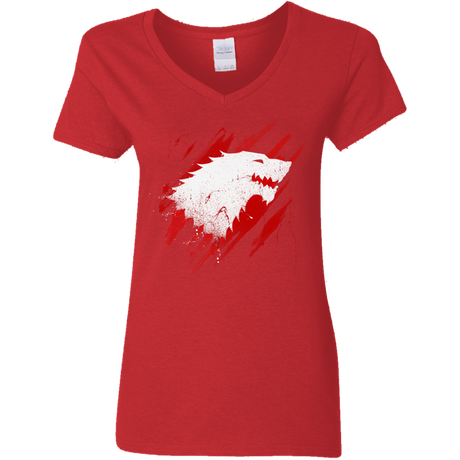 T-Shirts Red / S GOTB Women's V-Neck T-Shirt