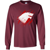 T-Shirts Maroon / YS Gotb Youth Long Sleeve T-Shirt