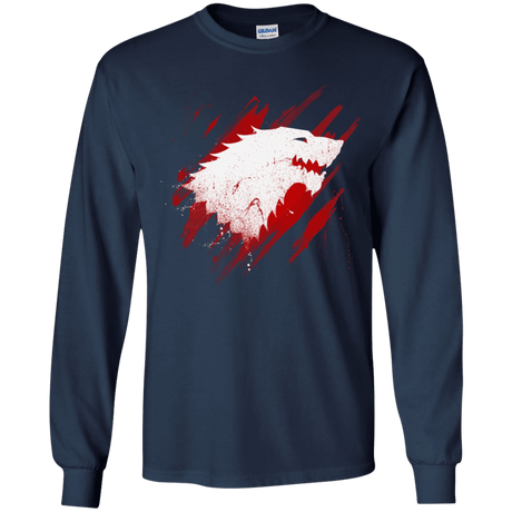 T-Shirts Navy / YS Gotb Youth Long Sleeve T-Shirt