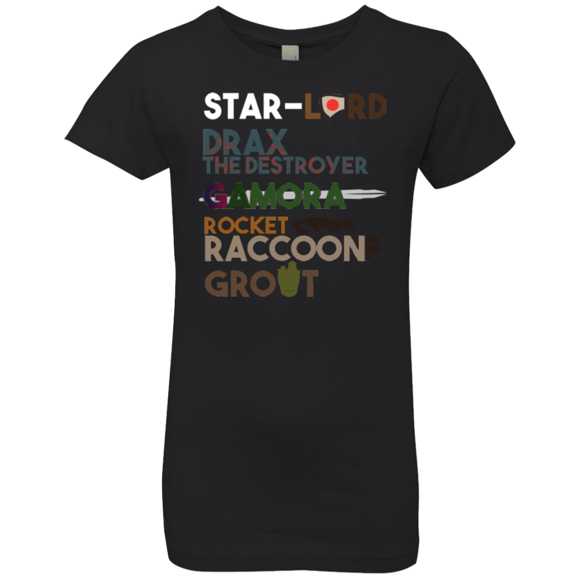 T-Shirts Black / YXS GOTG Hel Girls Premium T-Shirt